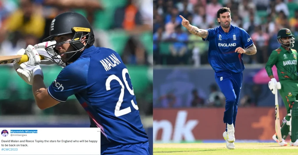 Dawid Malan and Reece Topley vs Bangladesh CWC 20231 VddW27