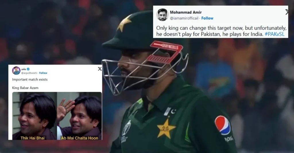 Fans poke fun at Babar Azam for his poor performance against Sri Lanka D12Kdt