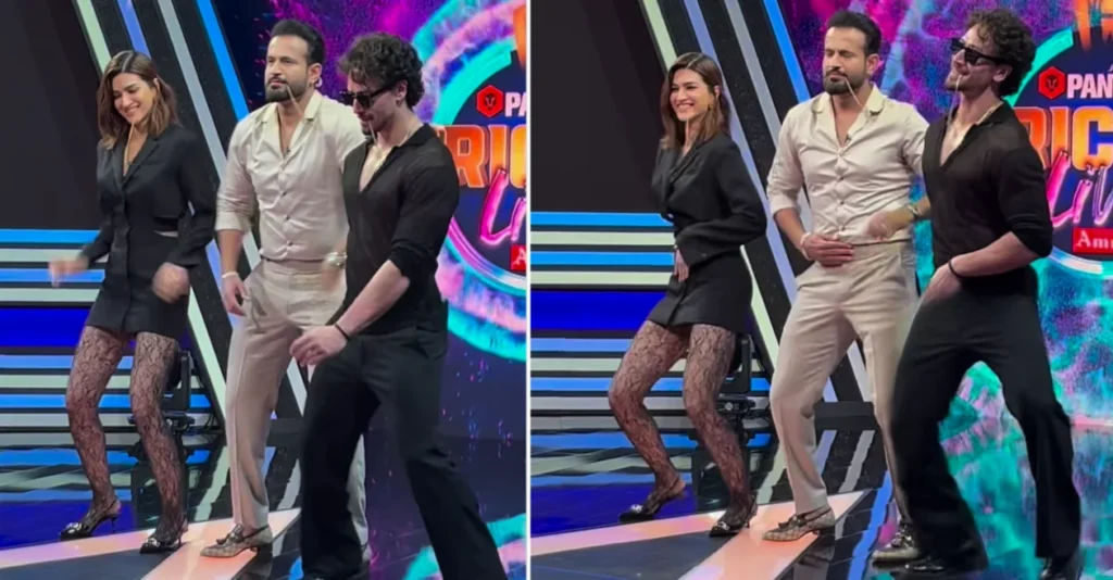 Kriti Sanon Irfan Pathan Tiger Shroff C3db4u