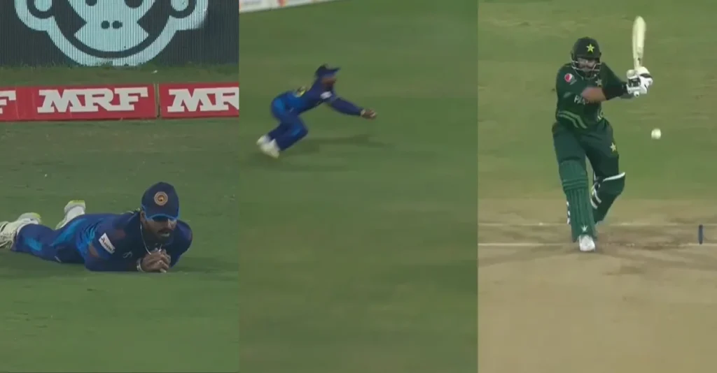 Kusal Perera takes a brilliant forward diving catch to dismiss Imam ul Haq 2 UYB8pF