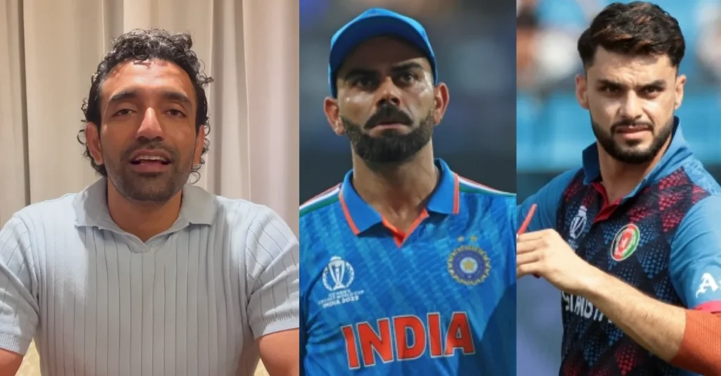 Robin Uthappa Virat Kohli Naveen ul Haq CZ8Vbe